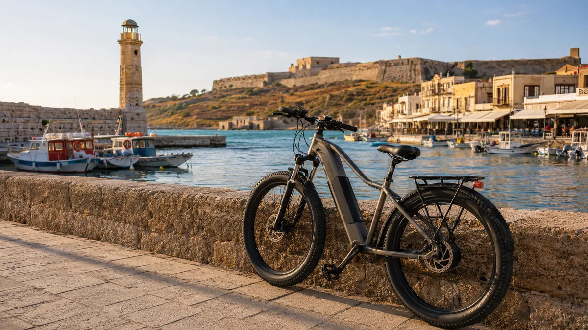 Rethymno: e-Bike Tour on the Old City