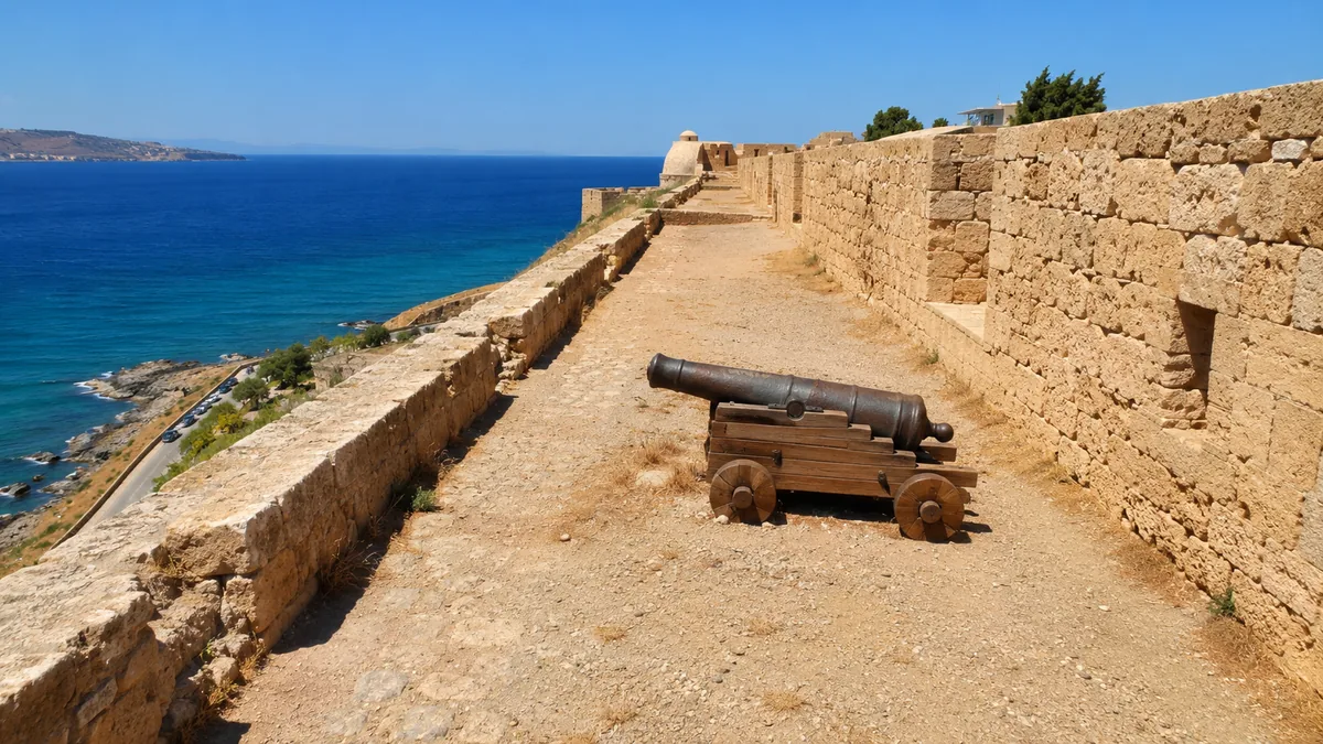 A certified guide leading a group inside the Fortezza