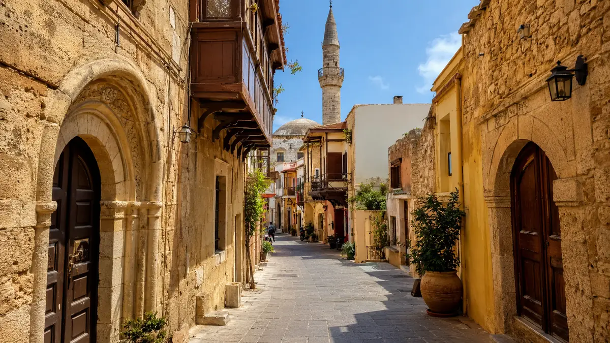 A guided walk through the Venetian streets of Rethymno